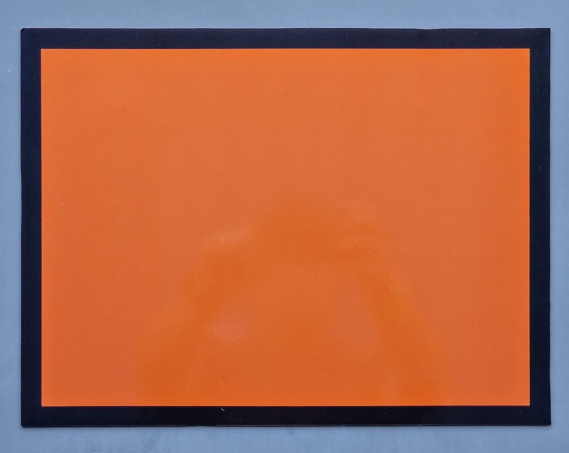 ADR Marker Magnetic Plate, Dangerous Goods, Amber, 400x300mm