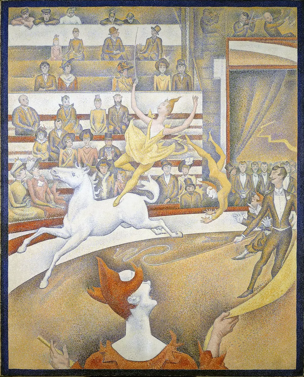 “The Circus” (1891) by Georges Seurat