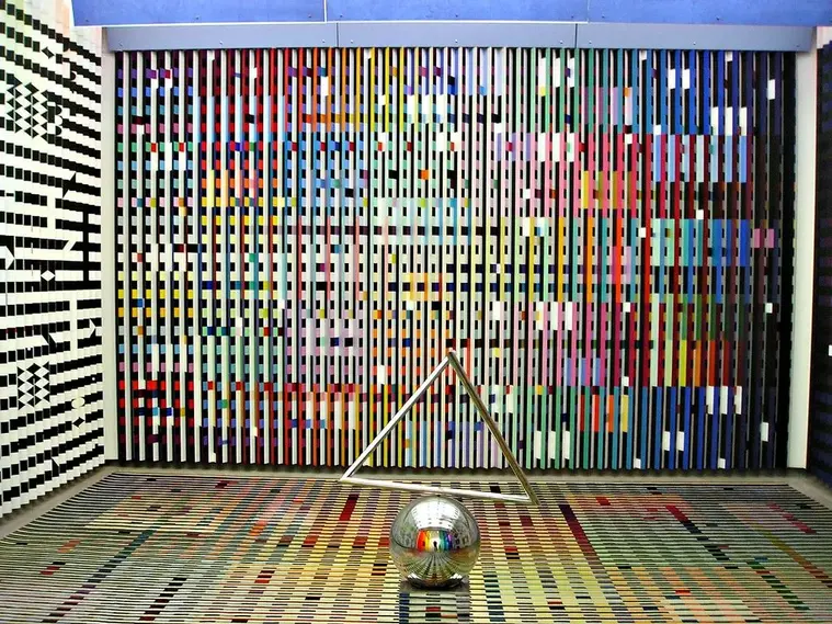 The interior by Yaacov Agam