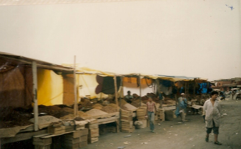 MARRAKESH - MAROCCO piazza centrale