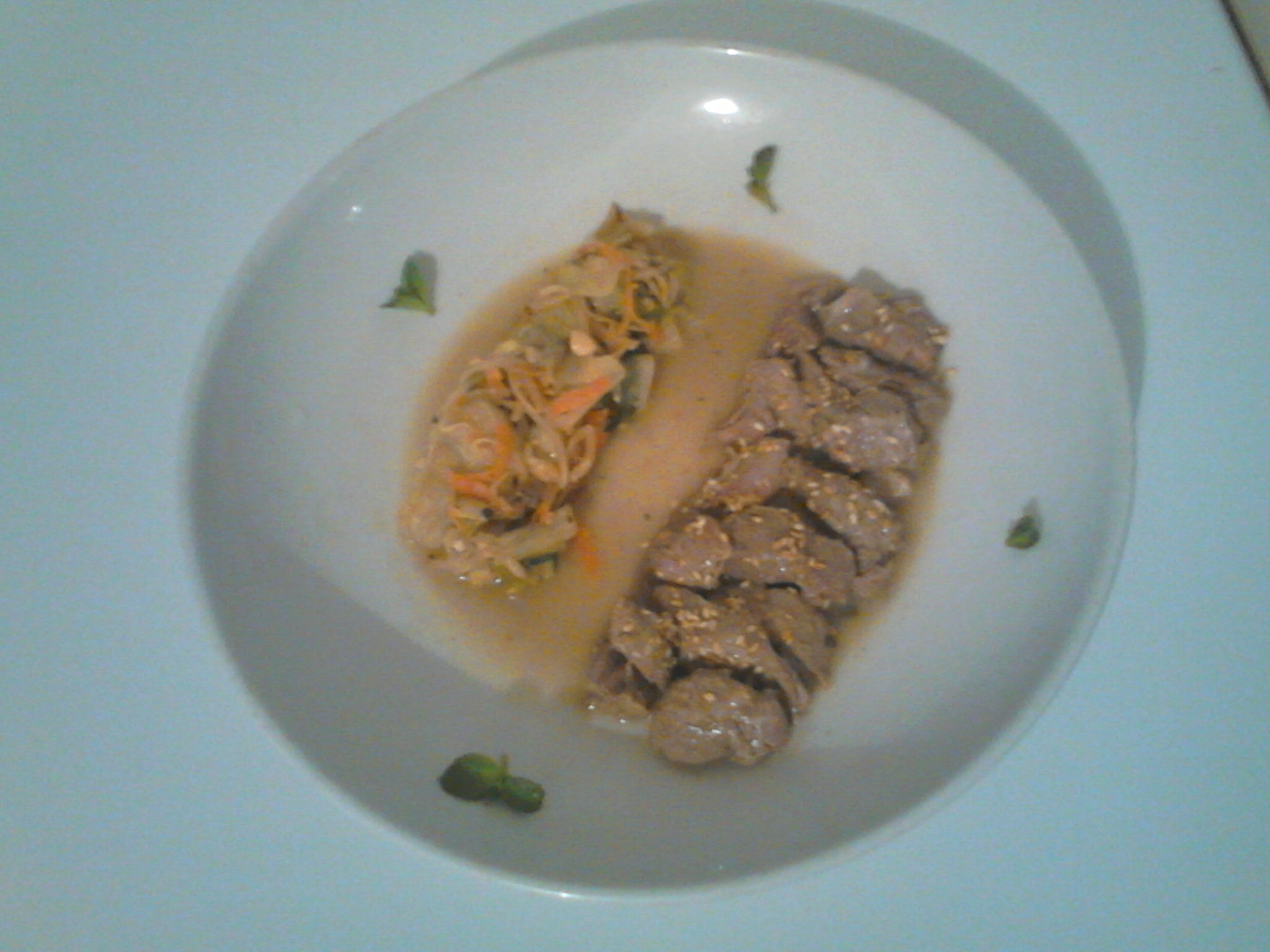 Sauté d'agneau à la Menthe