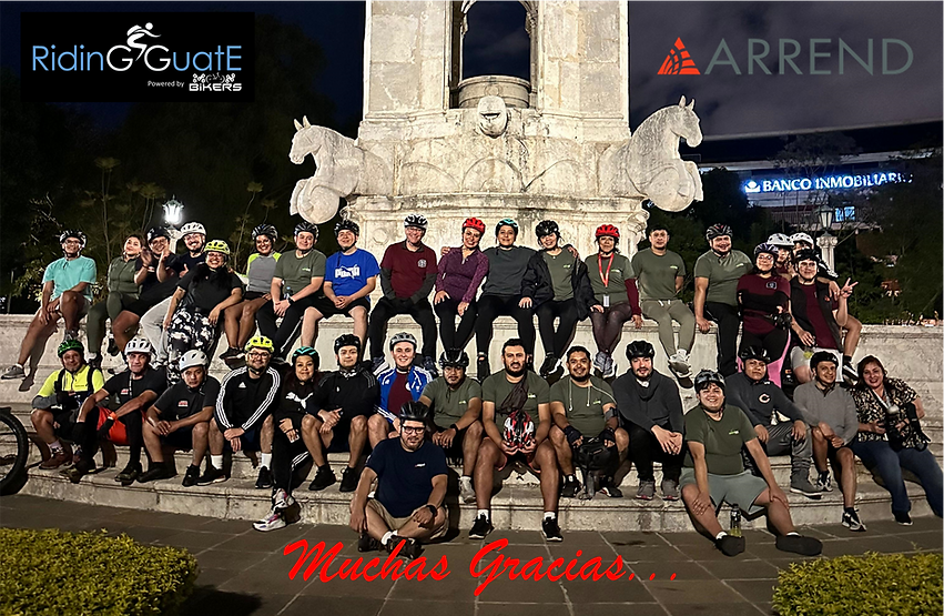 Agradecimiento Arrend Bike Ride Coorporativo Abril