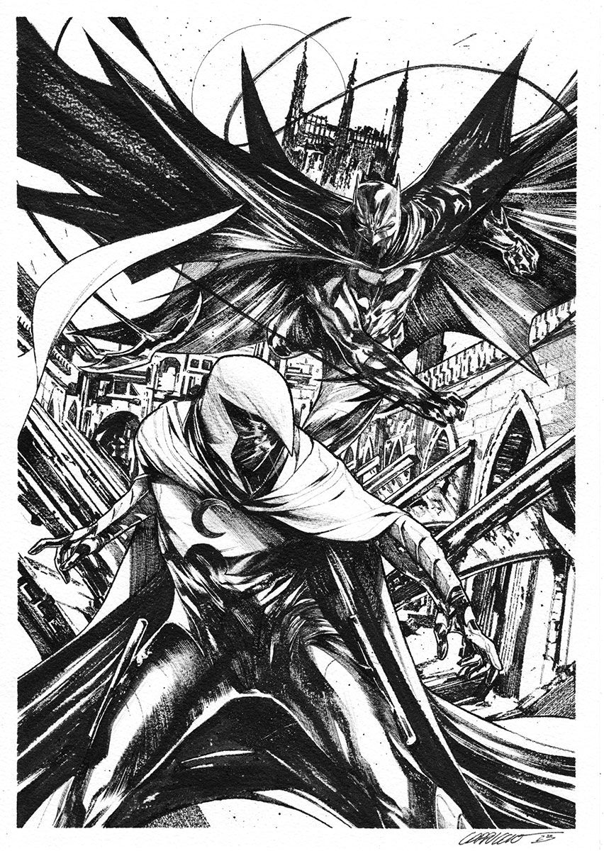 Moon Knight vs Batman