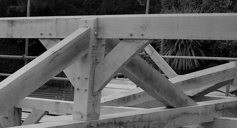 Bespoke oak frame