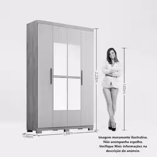 Miniatura: Roupeiro Olivia