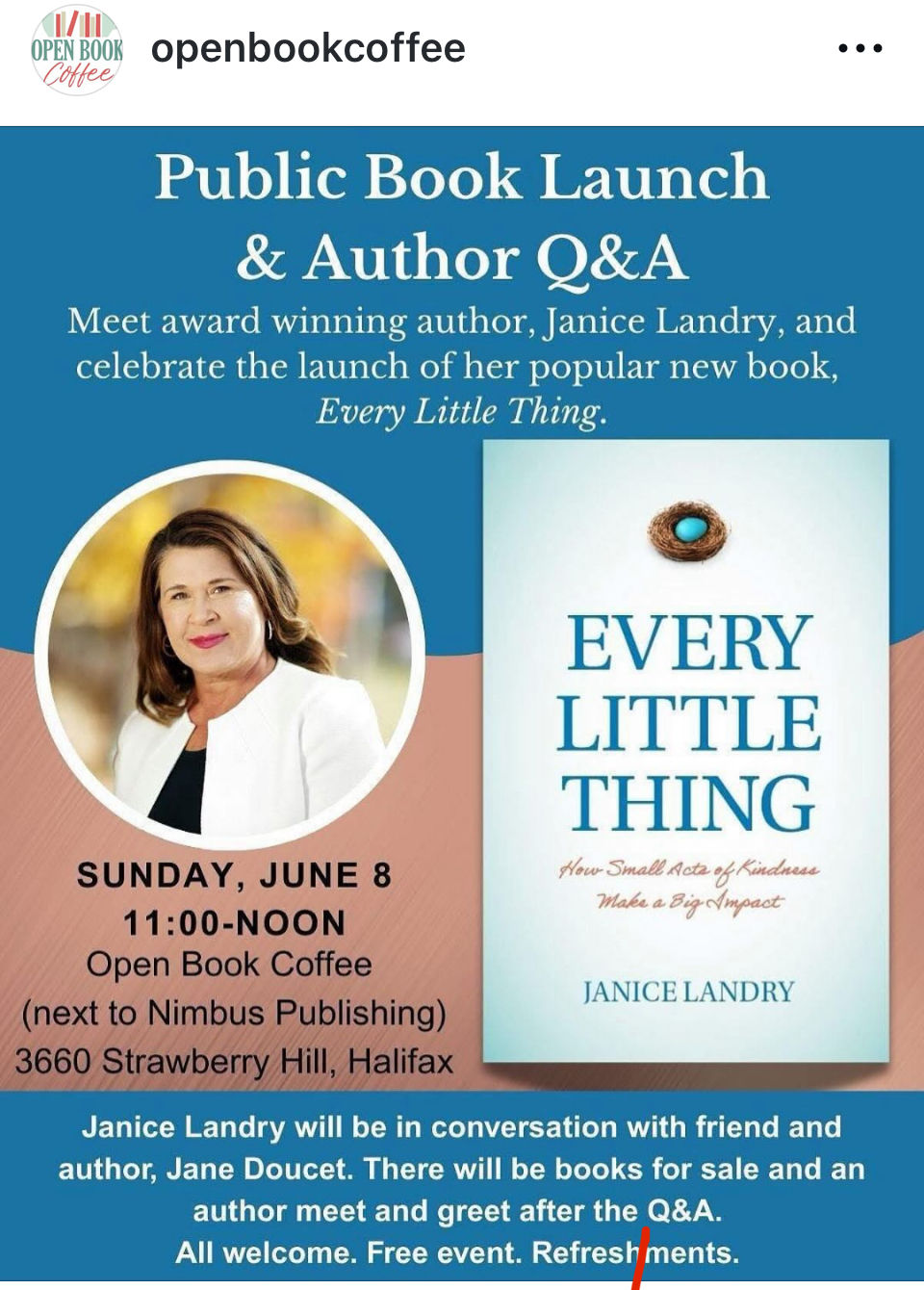 Book Launch!! Every Little Thing .