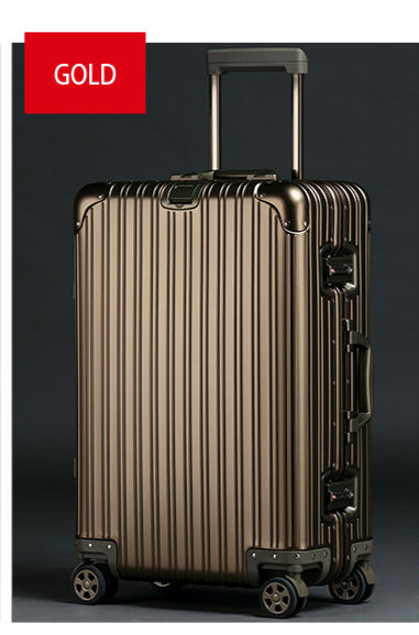 Thumbnail: Champagne Mayfair Aluminum-Magnesium Suitcase – Premium Edition