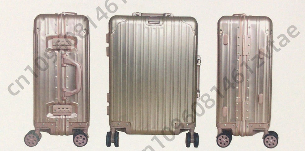 Thumbnail: Mayfair Aluminum-Magnesium Suitcase – Premium Edition front view