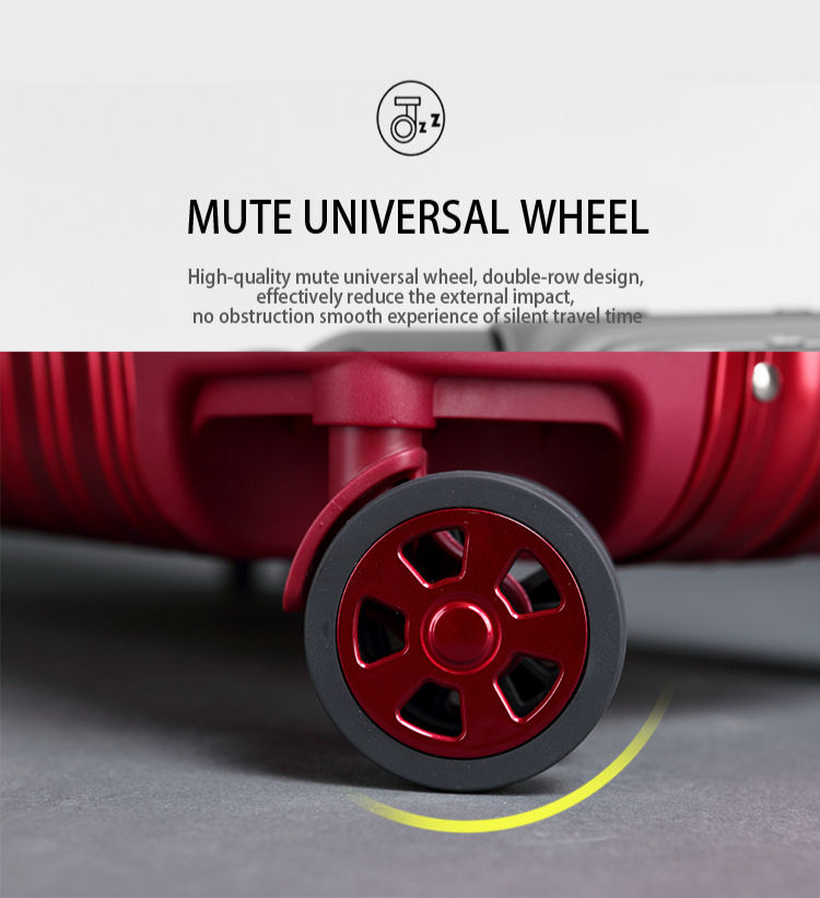 Thumbnail: Mayfair Aluminum-Magnesium Suitcase – Premium Edition