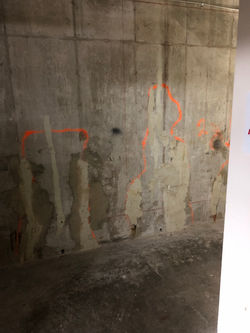 Decaying parking garage