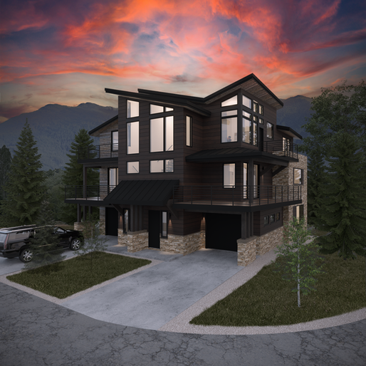 Rendering of Winter Park Duplex