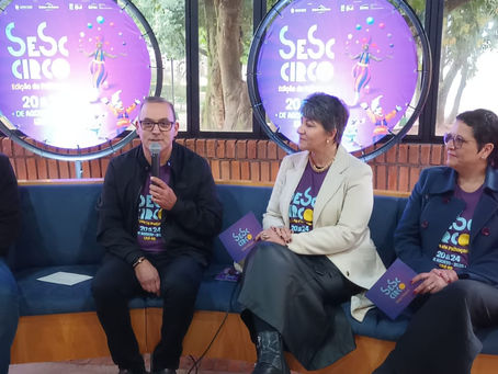 Festival SESC CIRCO, Edição Palhaçaria, é lançado em Ijuí