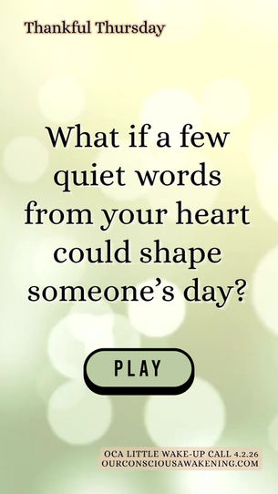 Speak Love Into Someone’s Life – Thankful Thursday