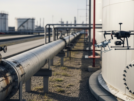 Why Drones Are Becoming Essential for Pipeline and Tank Inspections