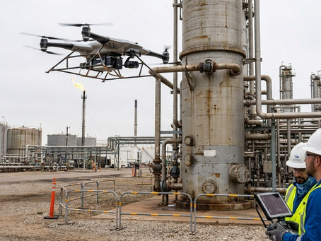 Professional Drone Inspection Services for Oil and Gas Infrastructure