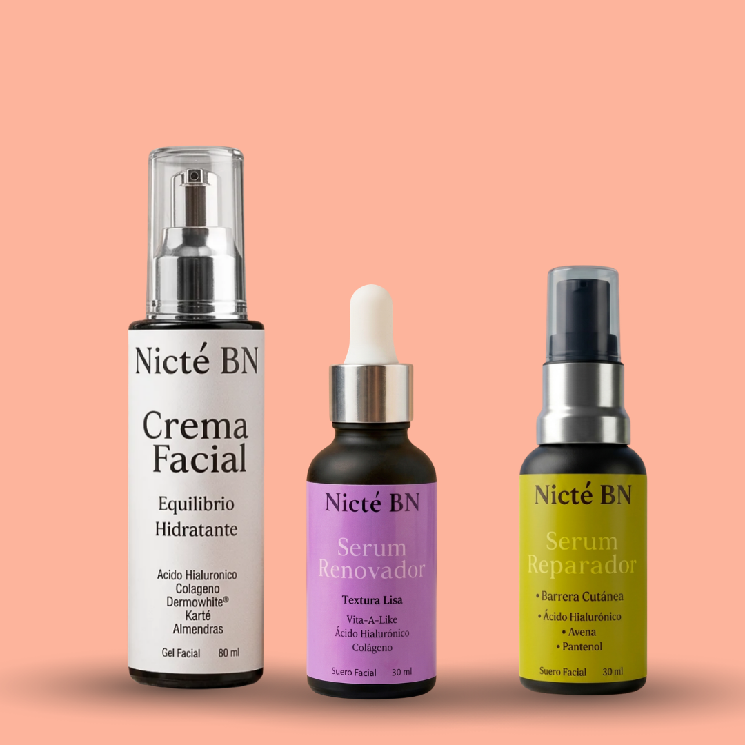 Kit Facial Textura Lisa - Cutis Seco, Sensible