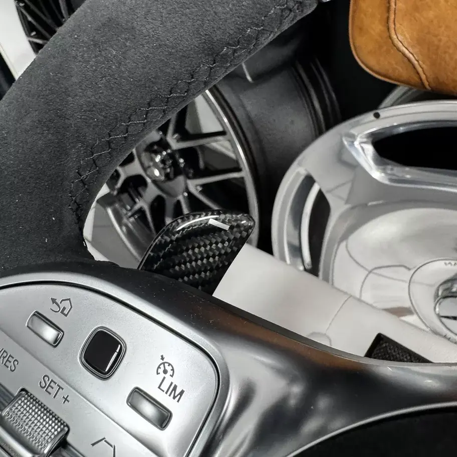 Mercedes-Benz Amg Sport Carbon Lenkrad U88 Driver Unit Carbon Paddeln E63 C63