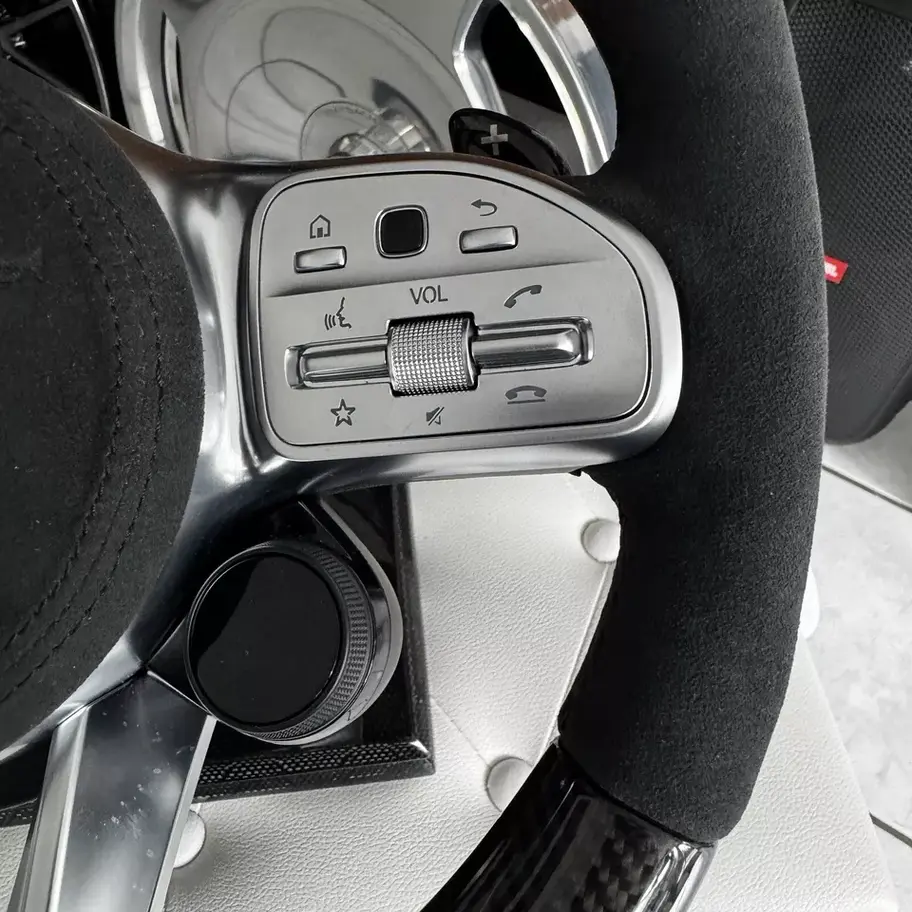 Mercedes-Benz Amg Sport Carbon Lenkrad U88 Driver Unit Carbon Paddeln E63 C63