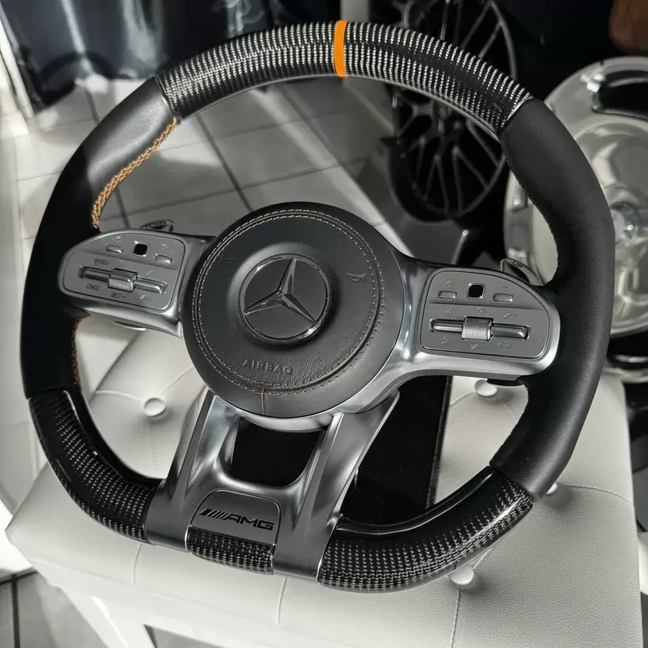 Mercedes-Benz Amg Sportlenkrad Lenkrad Carbon G63 Gle63 Gls63 A45 E63 C63 GT63