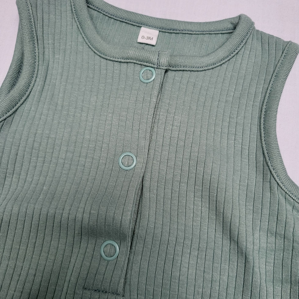 Thumbnail: Ribbed Vest Bodysuit