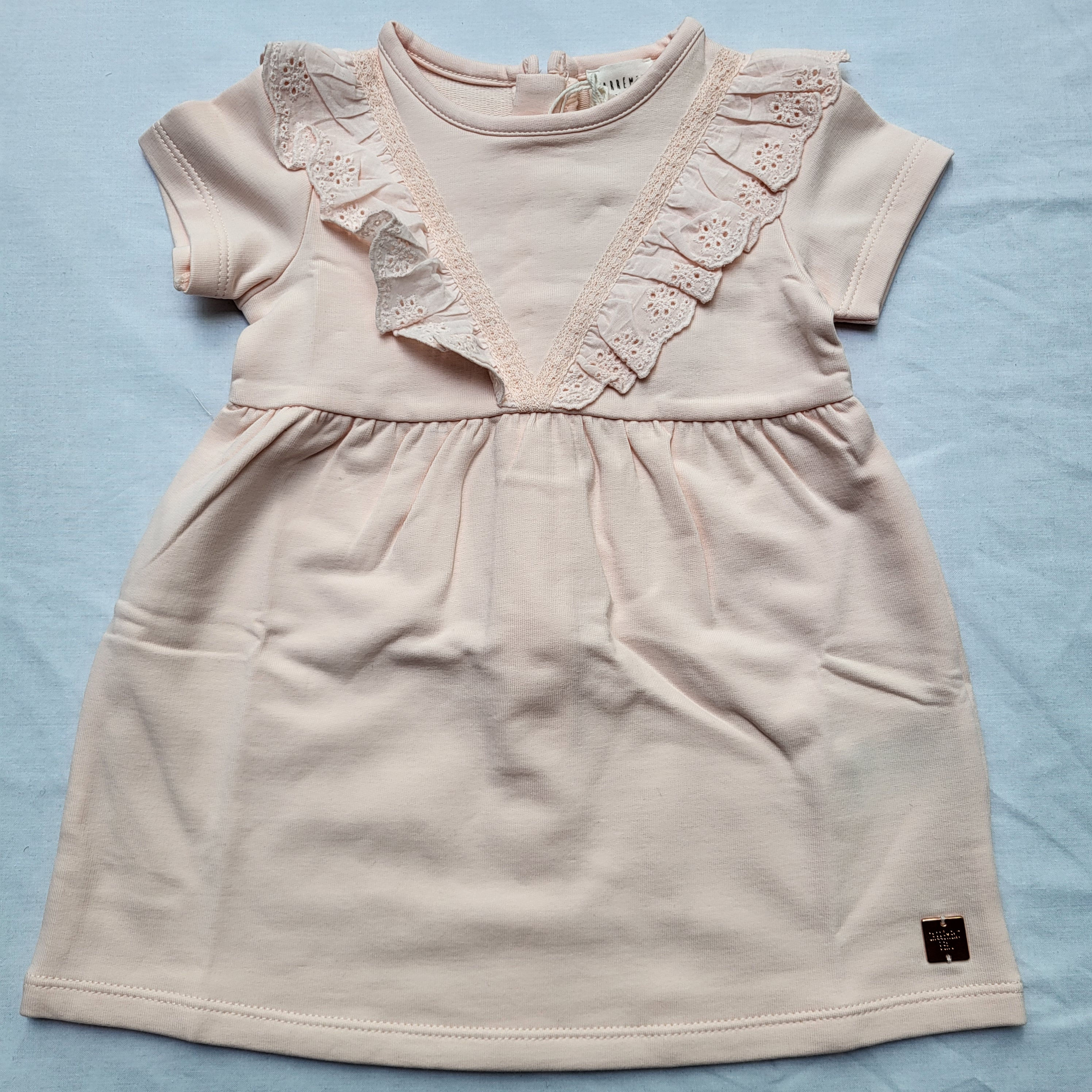 Organic Cotton Frill Dress