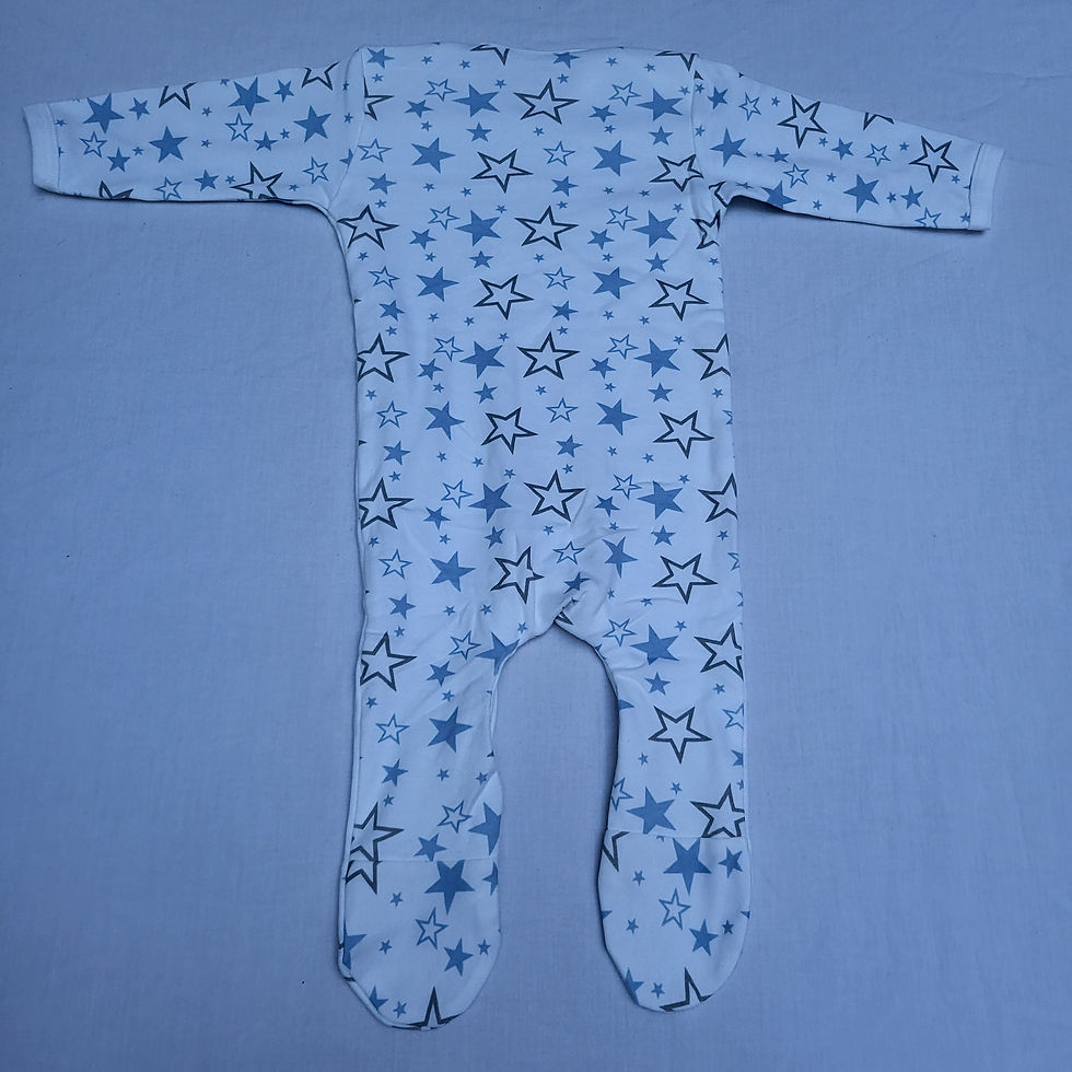Thumbnail: Star Print Babygrow