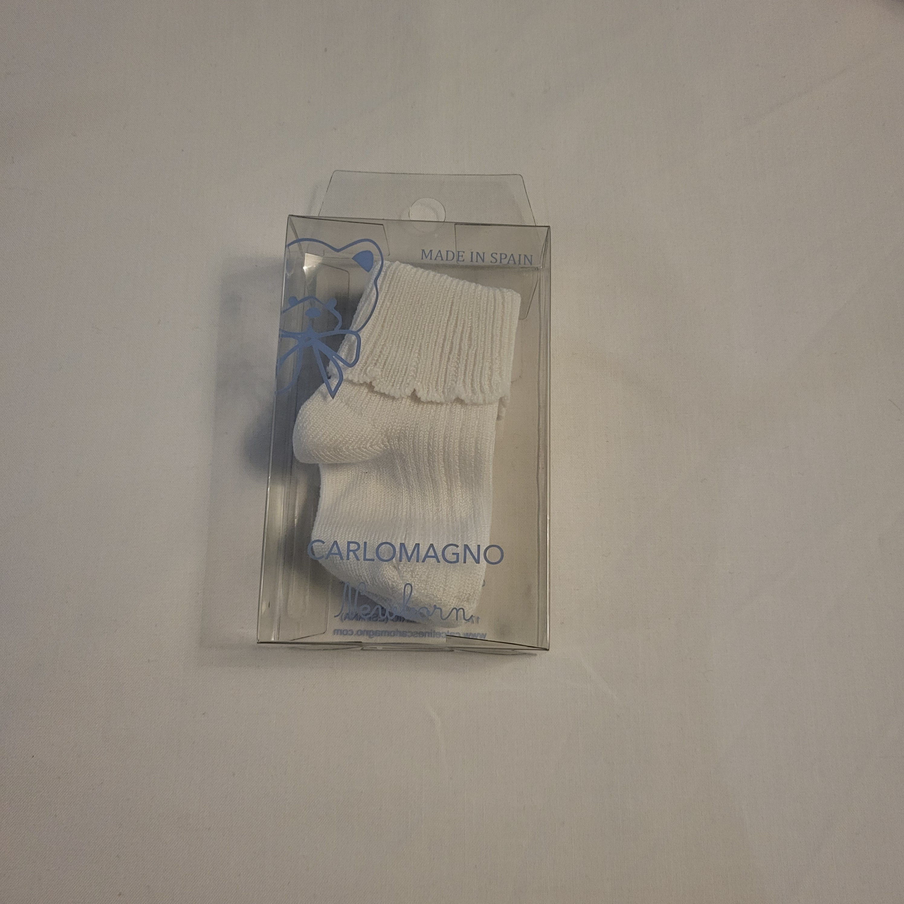 Foldover Newborn Socks