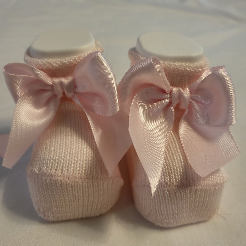 Thumbnail: Bow Newborn Socks