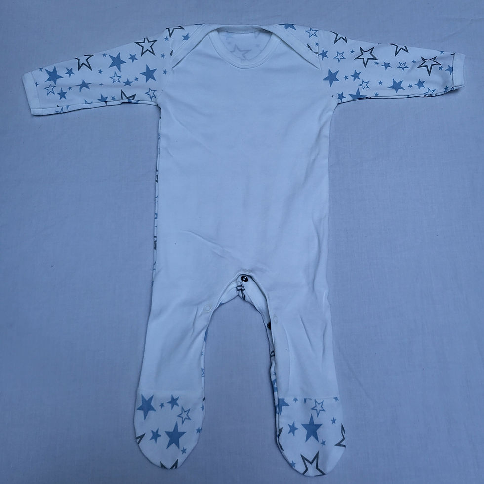 Thumbnail: Star Print Babygrow
