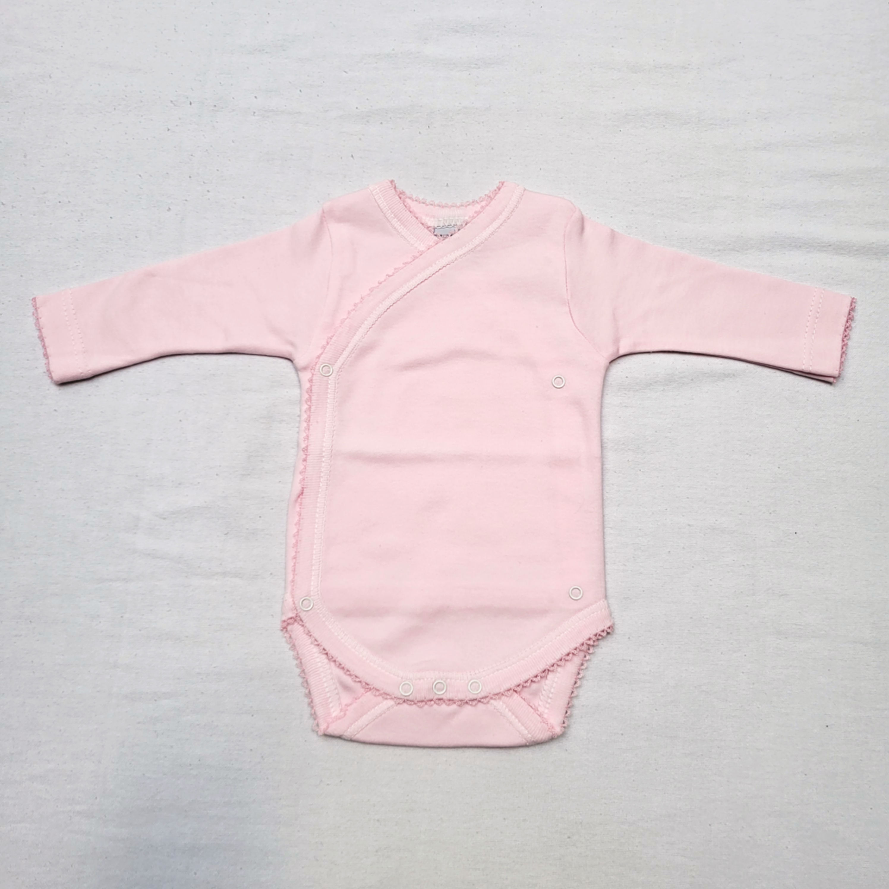 Pink Kimono Bodysuit