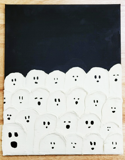 Ghost Painting (Kid-Friendly)