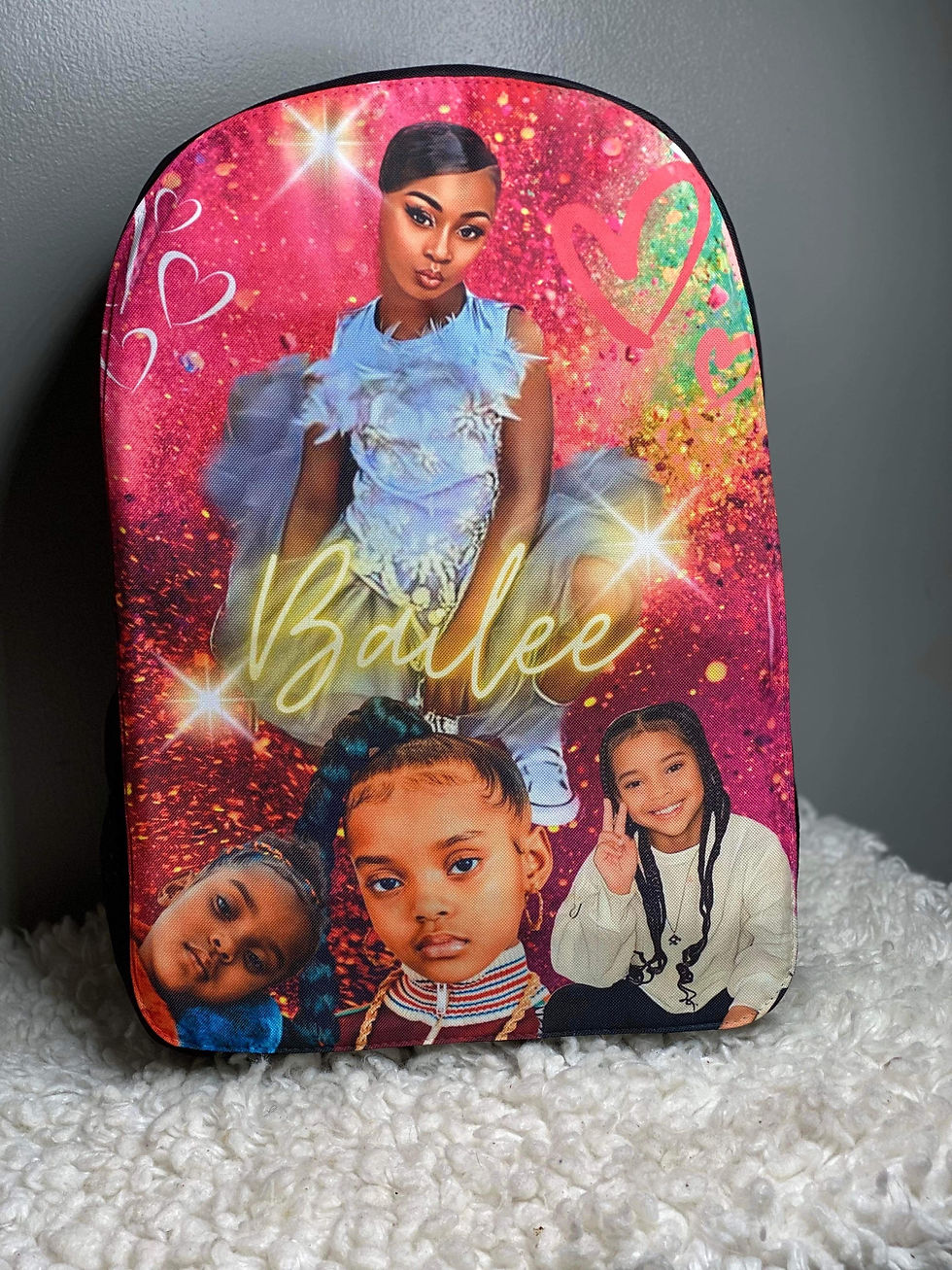 Thumbnail: Custom School Bookbag/Backpack