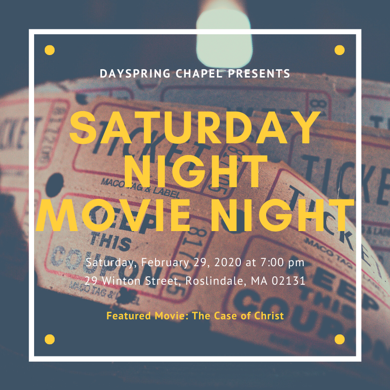 Saturday Night Movie Night