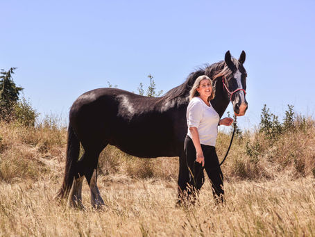 Nancy + Sophie, Equine Photoshoot, July 2018, Sequim WA. 