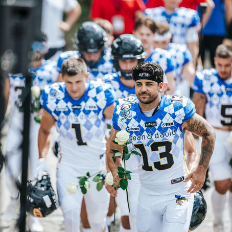 Ungeschlagen beim Hoamcoming: Munich Ravens besiegen Paris mit 45:22