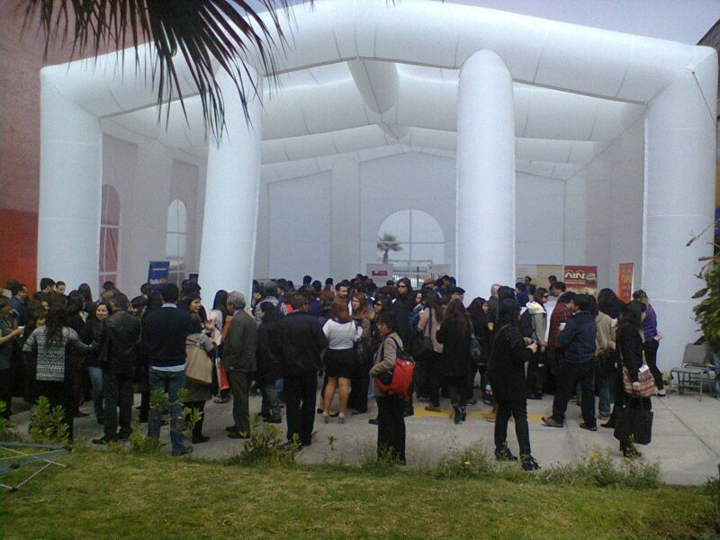 CARPA INFLABLE 12X12 METROS