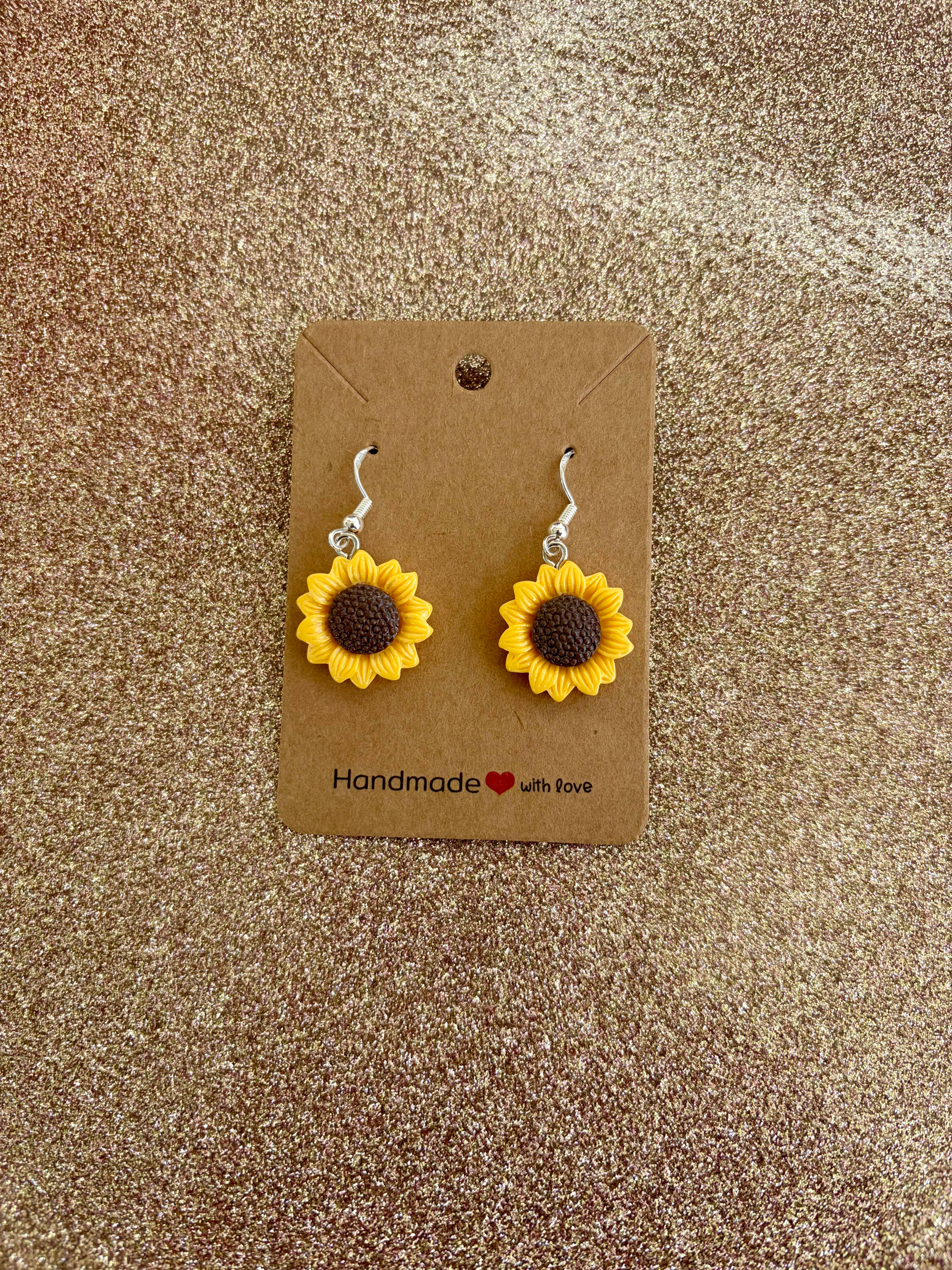 Sunflower Earrings