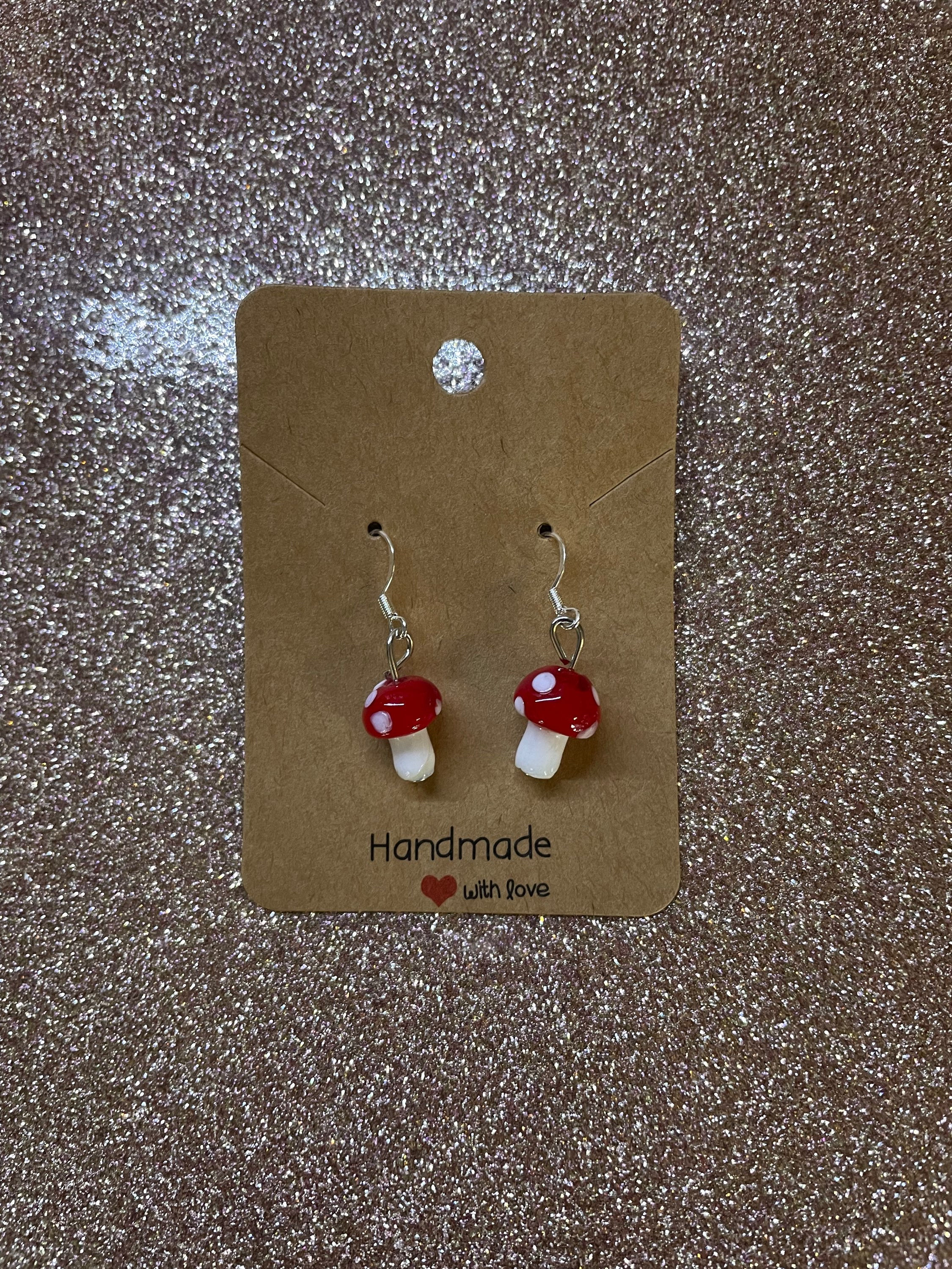 Toadstool Earrings 