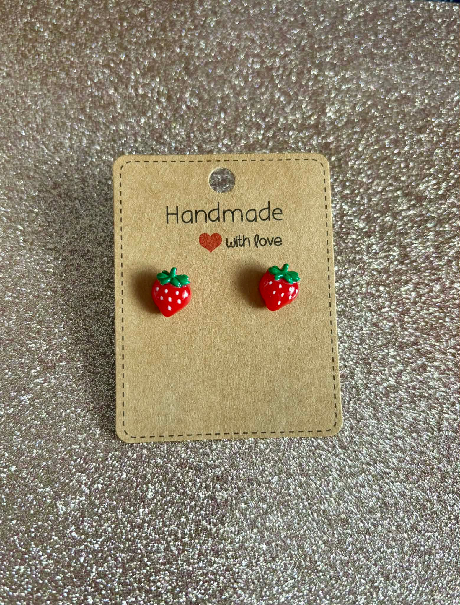 Strawberry Stud Earrings