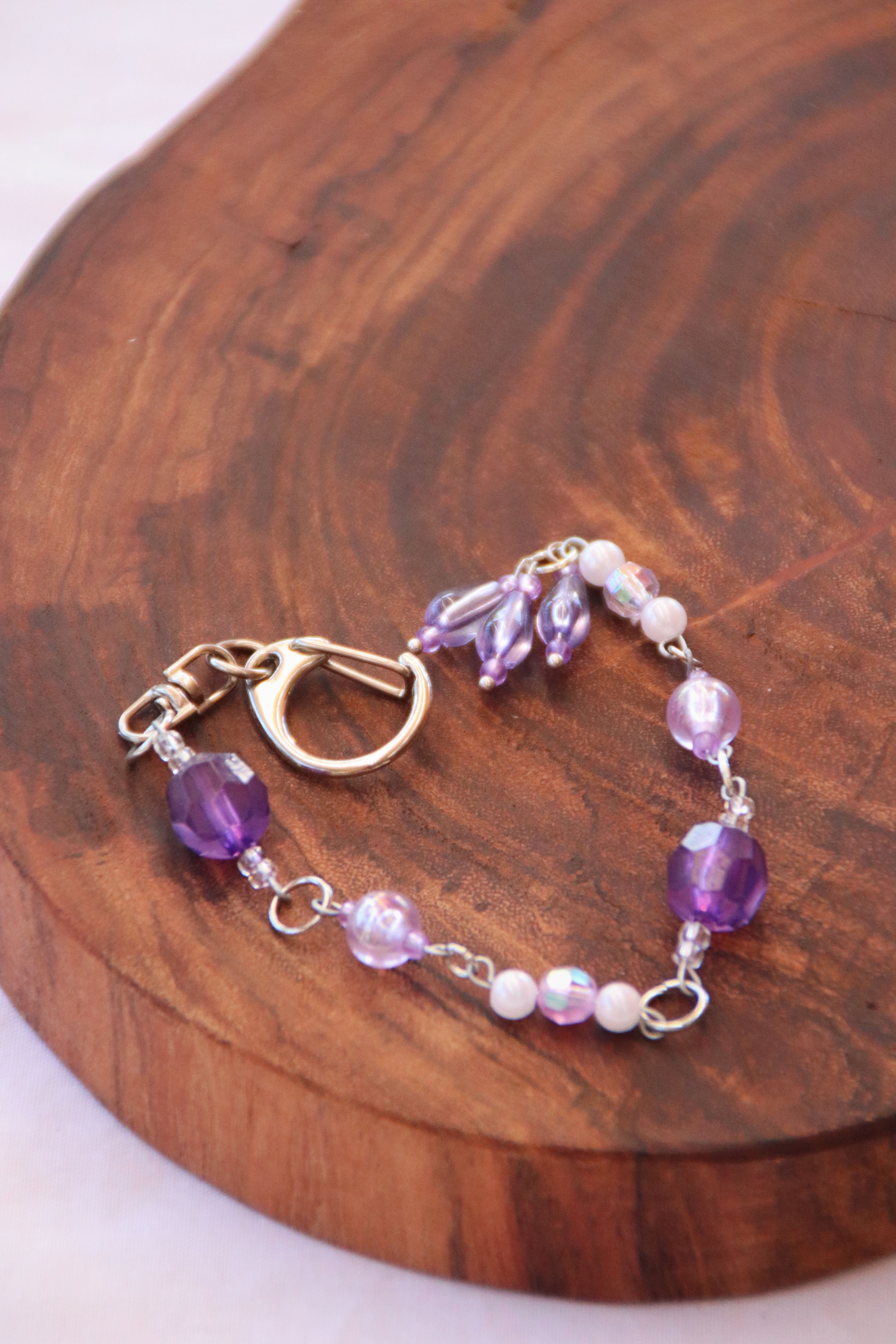 Purple Sun Visor Hanging Car Chain