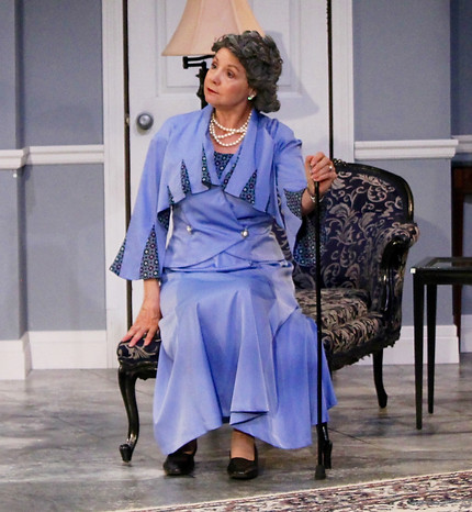 Mrs. Lorrimer Act II dress, godets are polyester chiffon