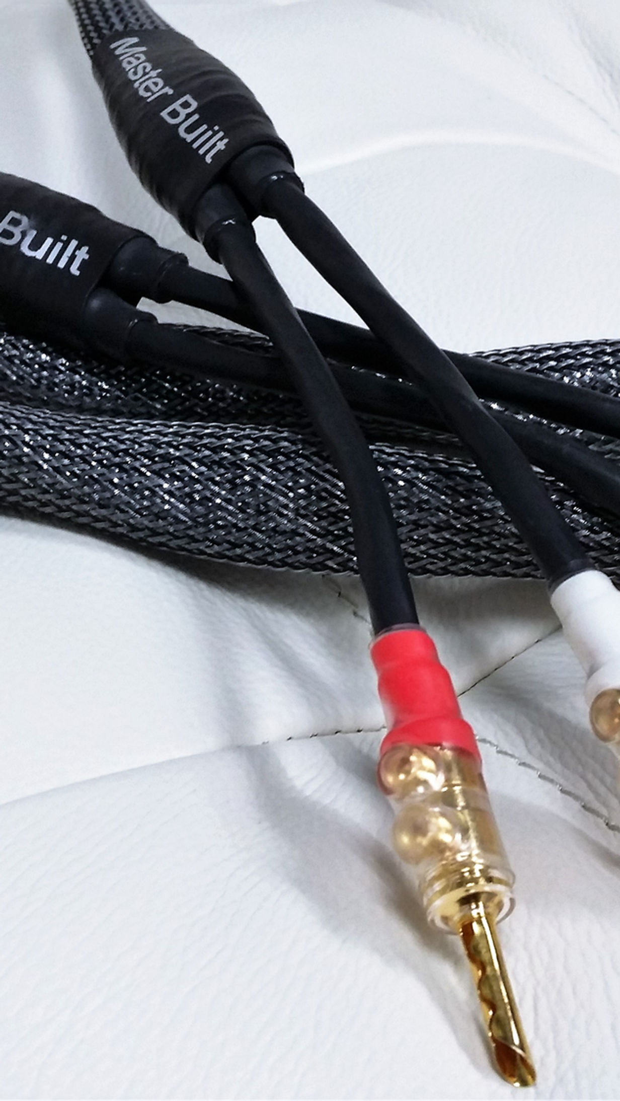 High-End Single Crystal Copper Speaker Cable – Banana To Banana For HiFi Amplifiers
