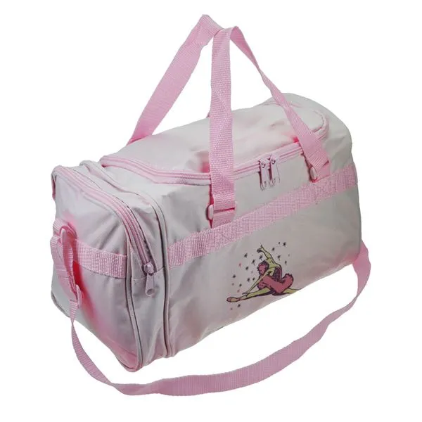 Pink holdall bag