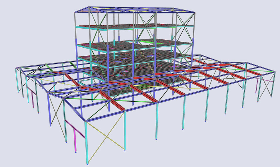 Fabriek met magazijn in Nigeria