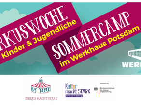Zirkuswoche im Werkhaus Potsdam 03.- 07.08.2026