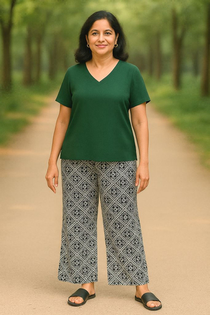 WOMENS PRINTED PALAZZO