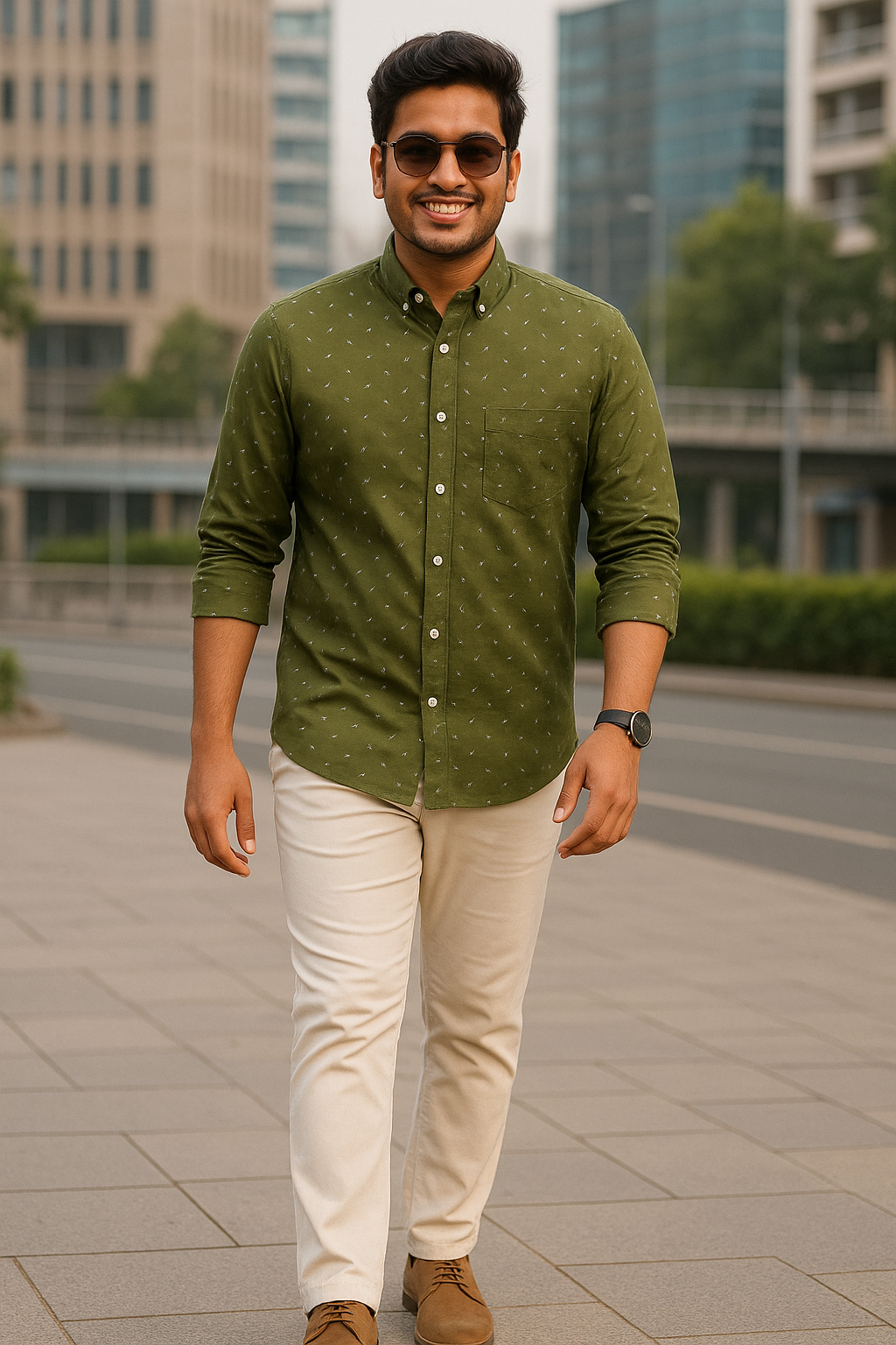 ALTAIR MENS PRINTED SHIRT