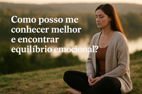 Como posso me conhecer melhor e encontrar equilíbrio emocional?