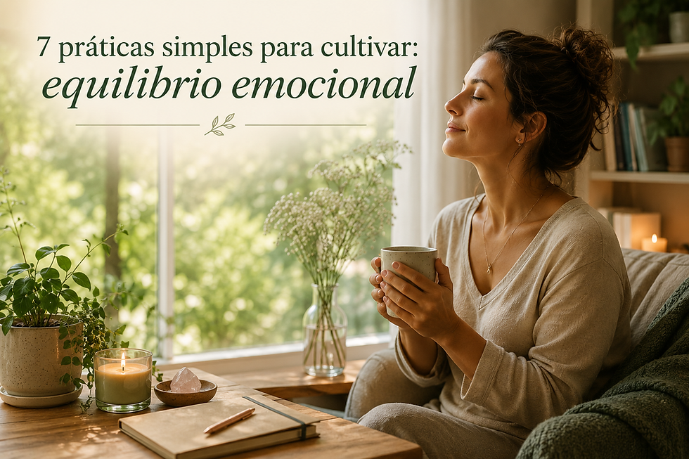Equilíbrio Emocional no Dia a Dia: Pequenas Práticas que Transformam Sua Vida