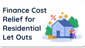 Finance Cost Relief for Residential Let Outs